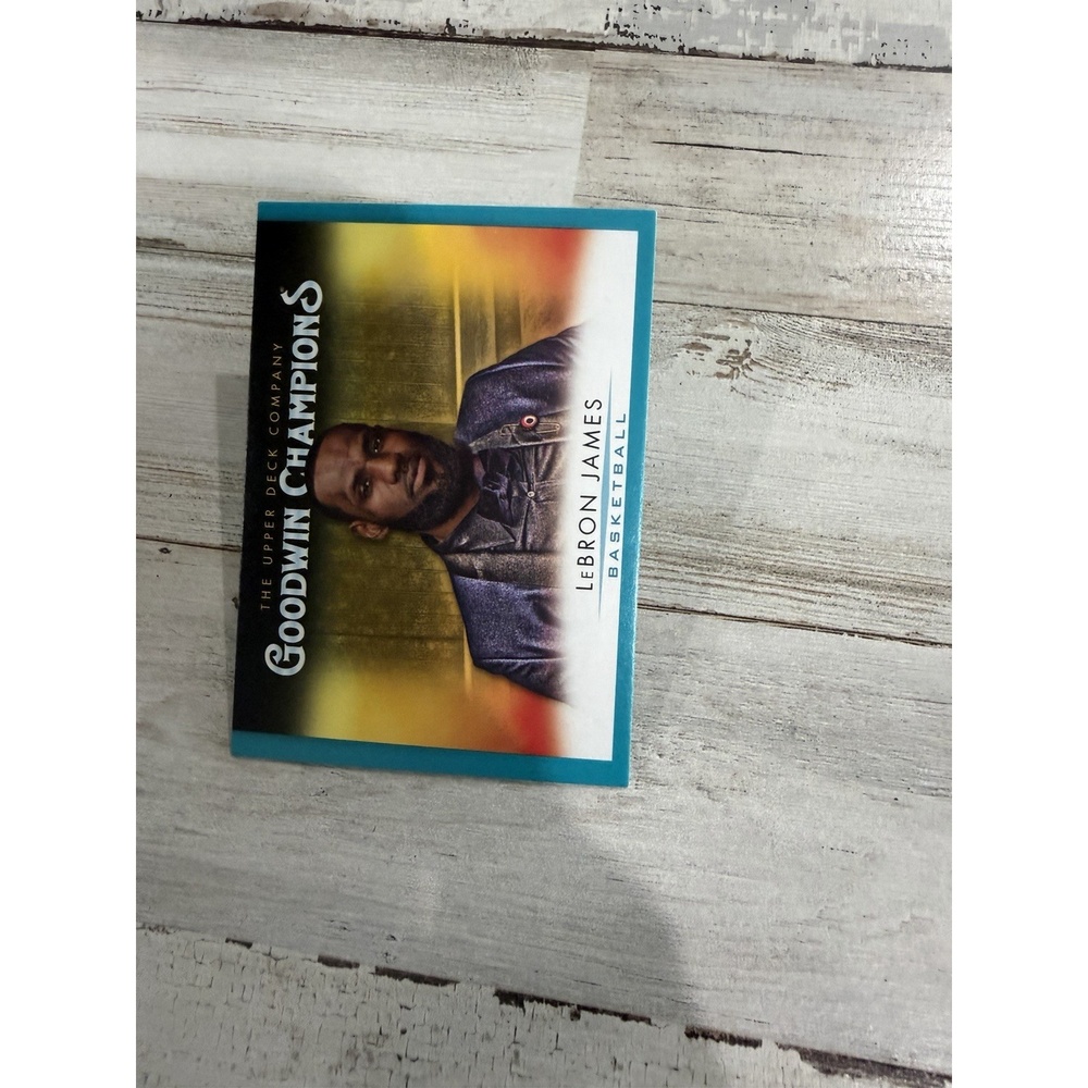2021 Upper Deck Goodwin Champions LeBron James #100 Basketball Card